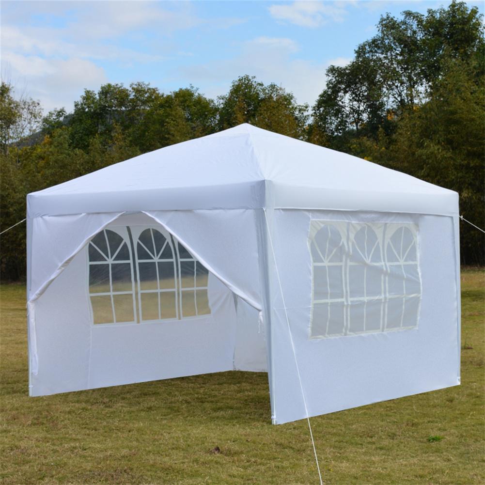 Cheap Goat Tents Portable Outdoor Folding Tent Waterproof Right angle Sun Shelter With Two Doors Two Windows 3 X 3meter   